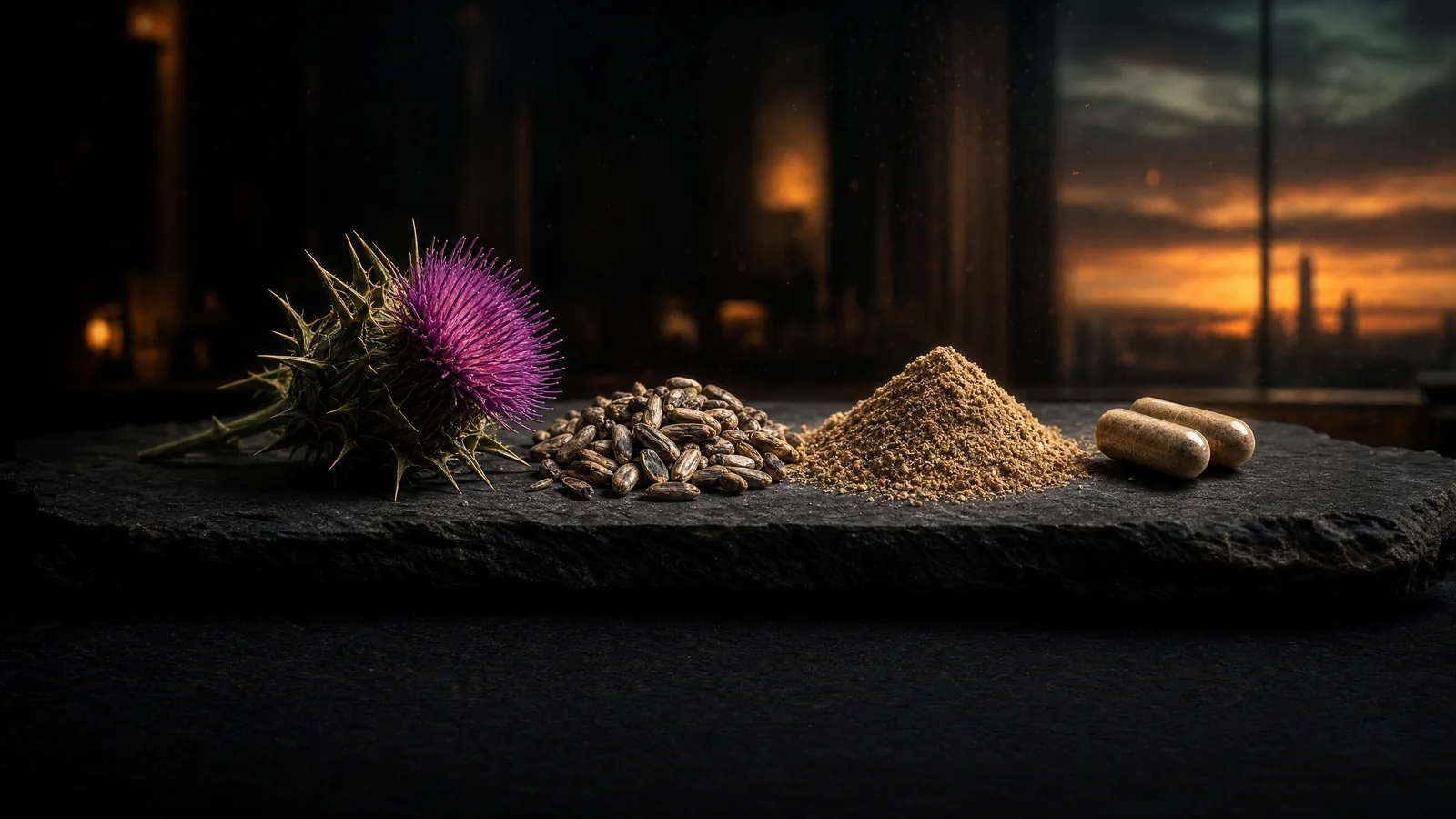 Milk Thistle — evidence guide key art