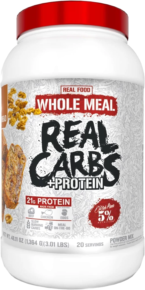 5% Nutrition Real Carbs + Protein (Banana Nut Bread) — product image