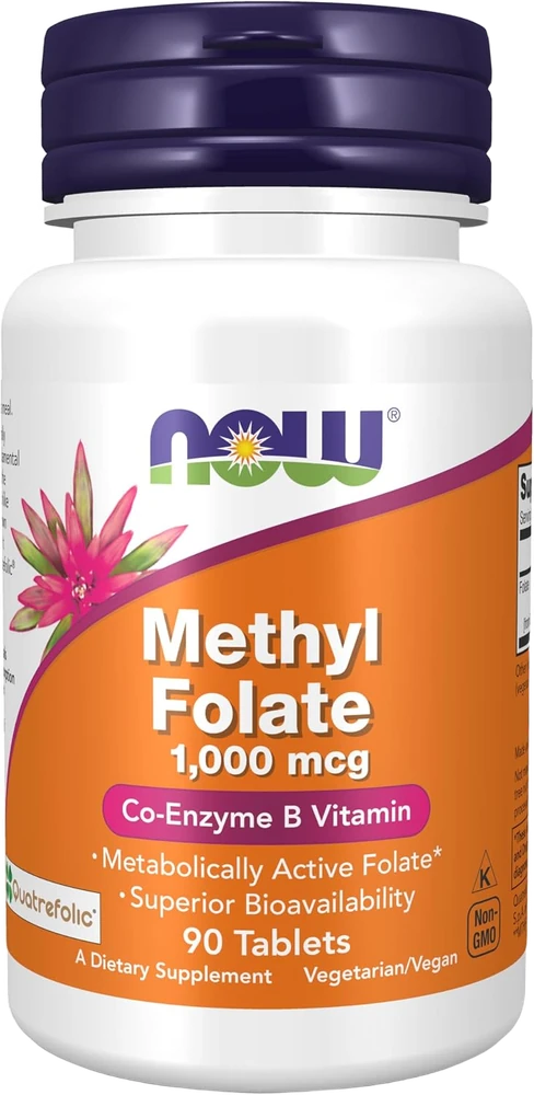 NOW Foods Methyl Folate 1,000 mcg — product