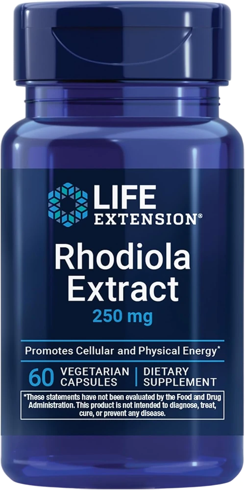 Life Extension Rhodiola Extract (3% Rosavins) 250 mg