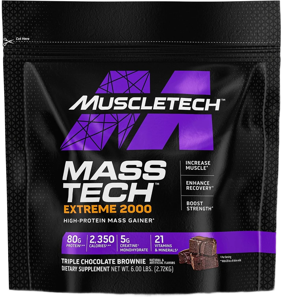 MuscleTech Mass-Tech Extreme 2000 (Triple Chocolate Brownie) — product image