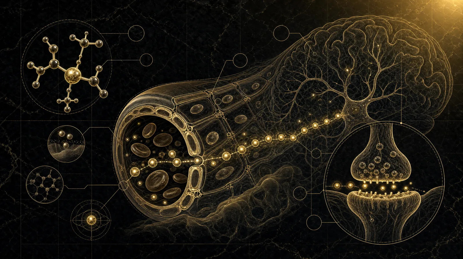 How magnesium L-threonate works on the brain — illustrated blueprint