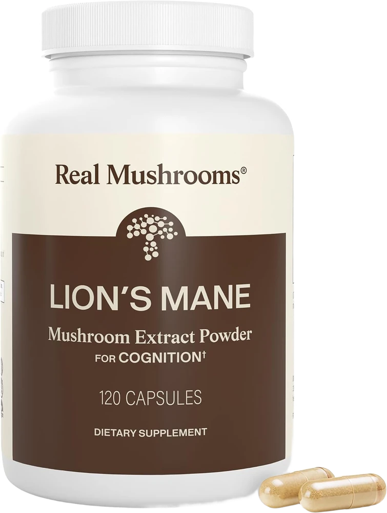 Real Mushrooms Lion's Mane Mushroom Cognition