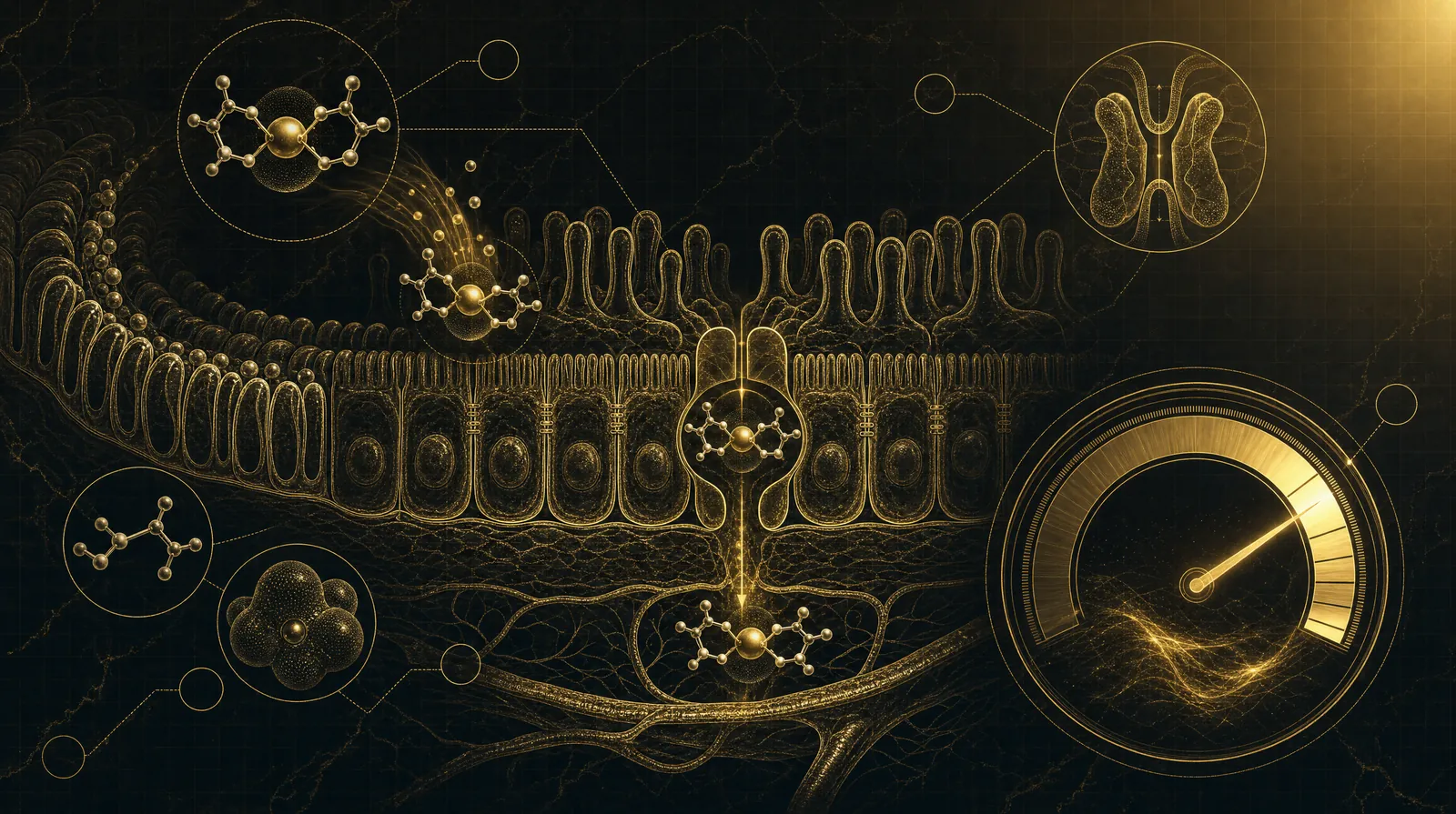 How magnesium glycinate calms your nervous system — illustrated blueprint