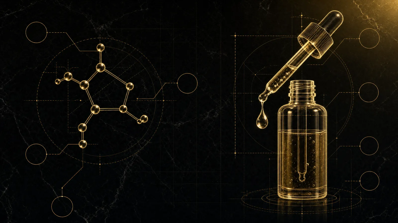 How vitamin C serum works — illustrated blueprint