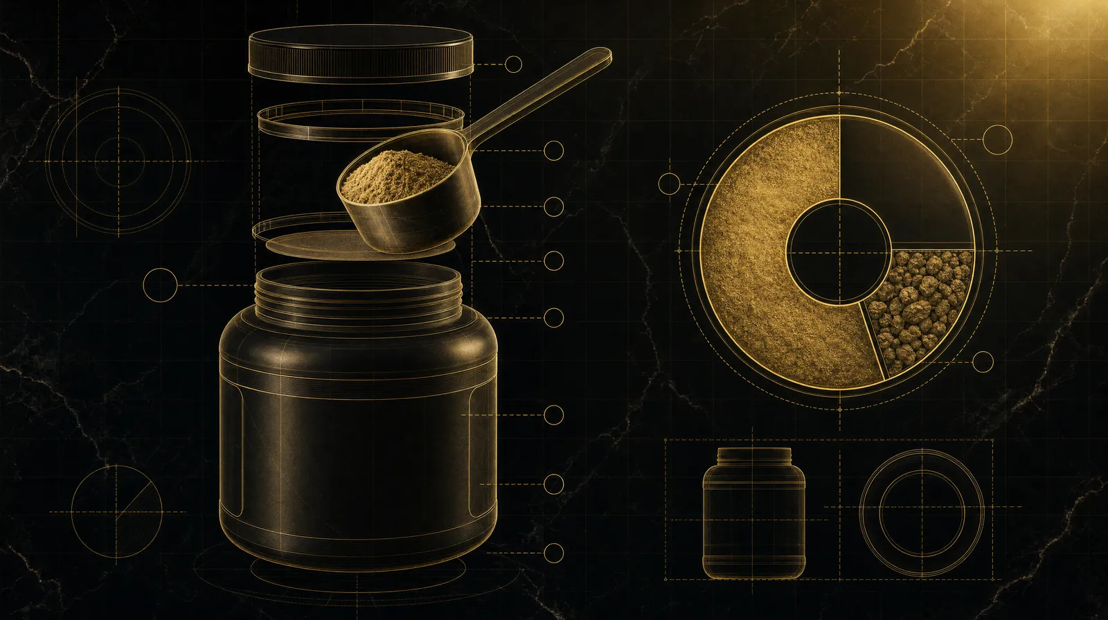 How mass gainers work — illustrated blueprint