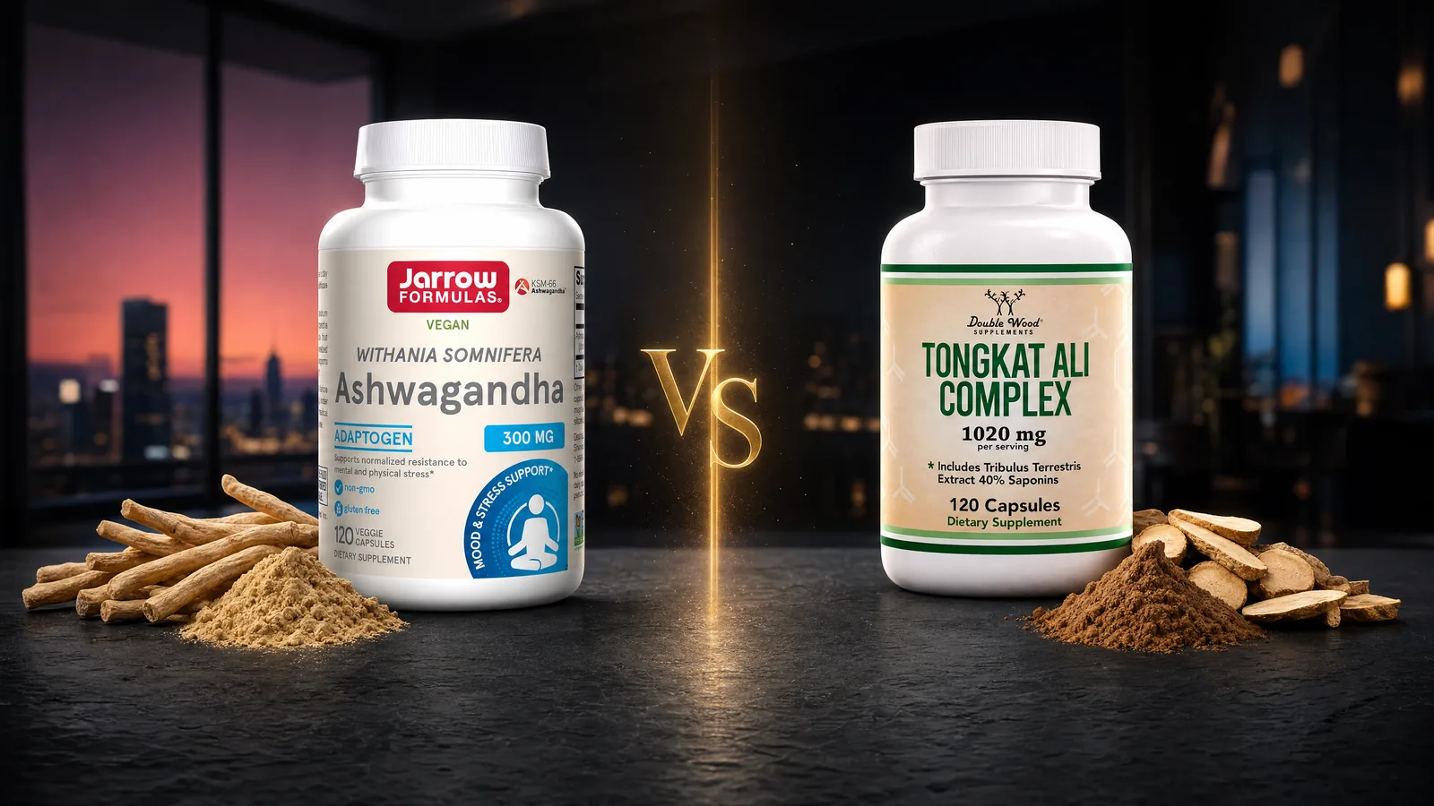 Ashwagandha vs Tongkat Ali