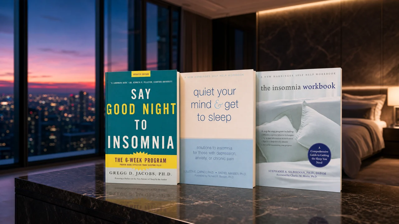 Best Books to Beat Insomnia & Sleep Better