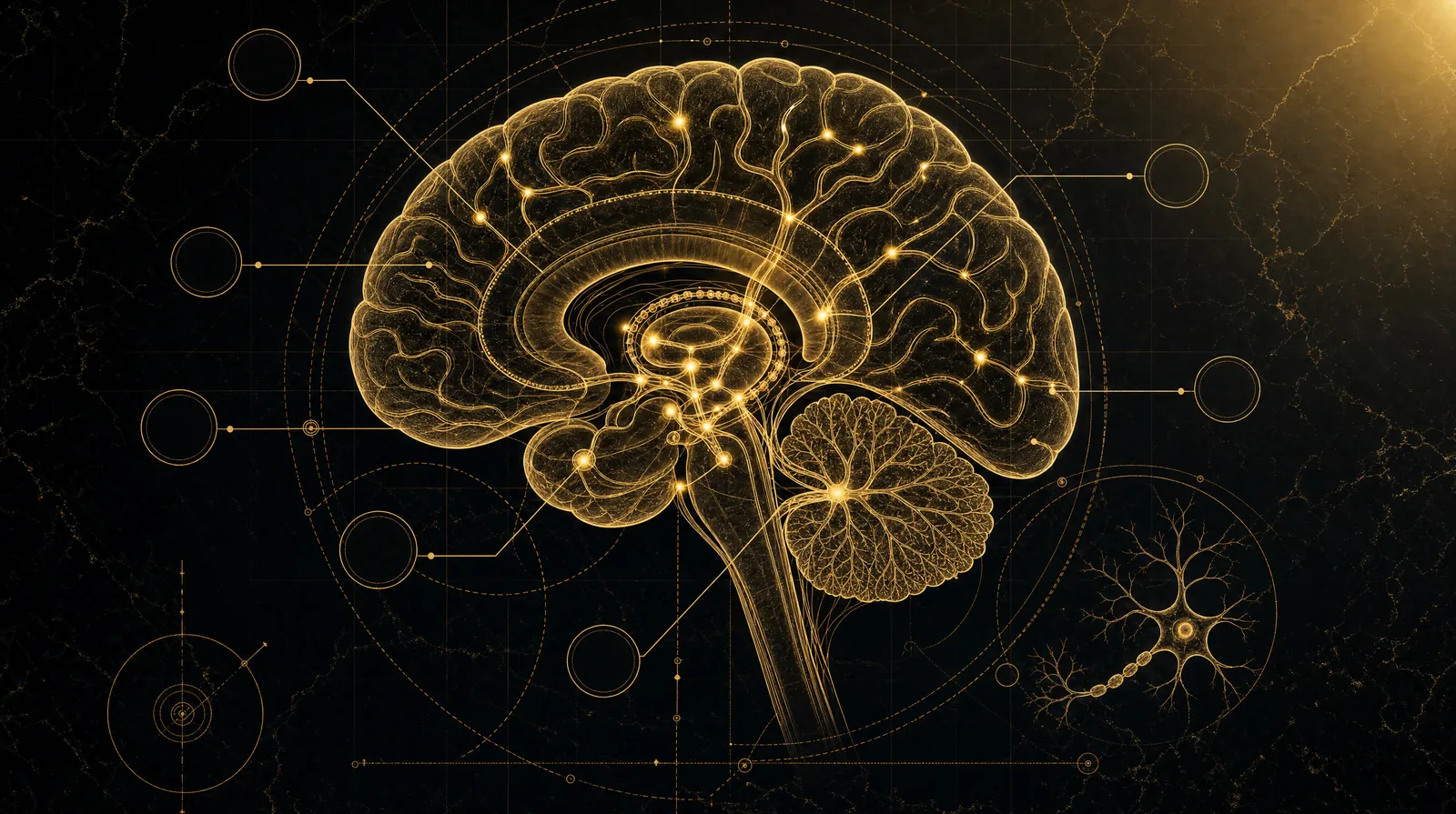 How the four core nootropics actually work — illustrated blueprint