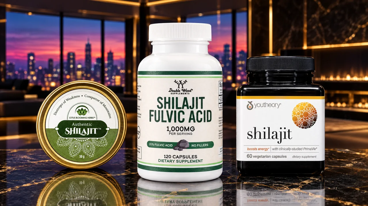 Purified shilajit resin