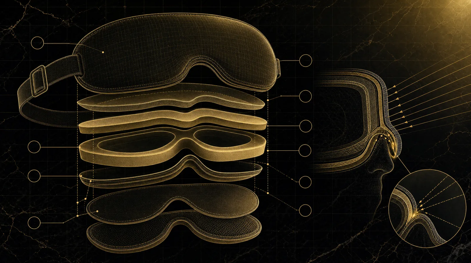 How darkness lets sleep happen — illustrated blueprint