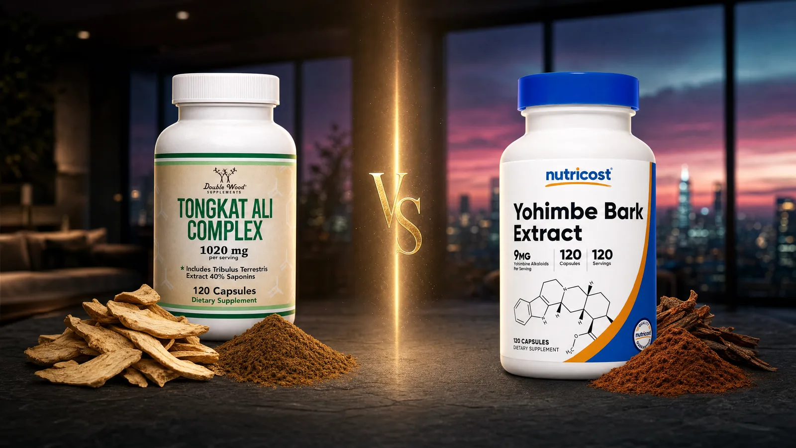 Tongkat Ali vs Yohimbe